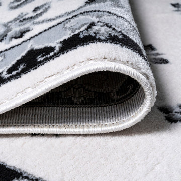 Acanthus French Border Area Rug